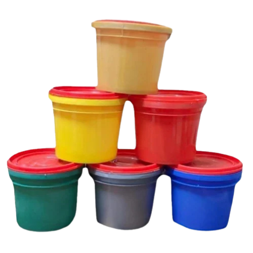 Empty Grease Plastic Container 500 Gm