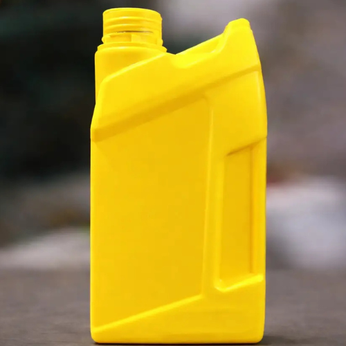 Hdpe Lubricant Yellow  Oil Bottle